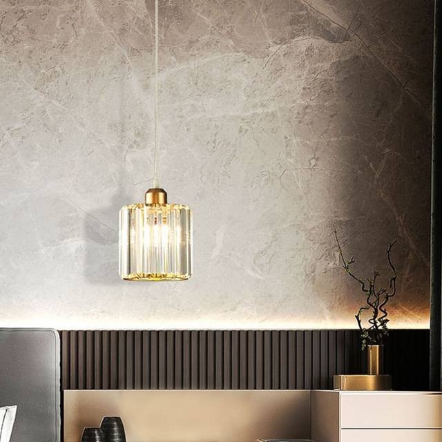 14 cm LED Pendant Light Lantern Desgin Crystal Modern Bedside Light Dining Room Restaurant Bar Metal Painted Finishes 110-120V 220-240V