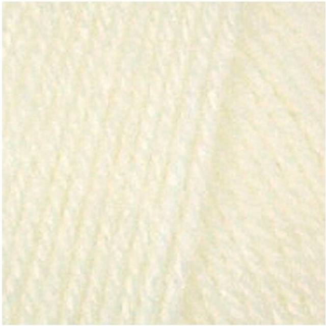 (Cream (46)) King Cole Big Value Baby DK 100% Acrylic Knitting Yarn 100g