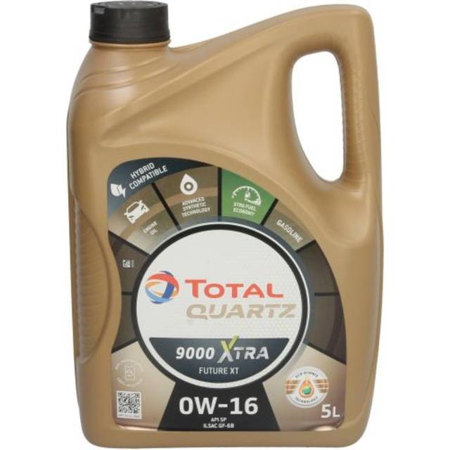 Totalenergies Quartz 9000 Xtra Future XT 0W-16 5l Motorolie 2225507 TOYOTA: RAV4 V, Yaris III Hatchback, Aygo, SUZUKI: Vitara IV SUV