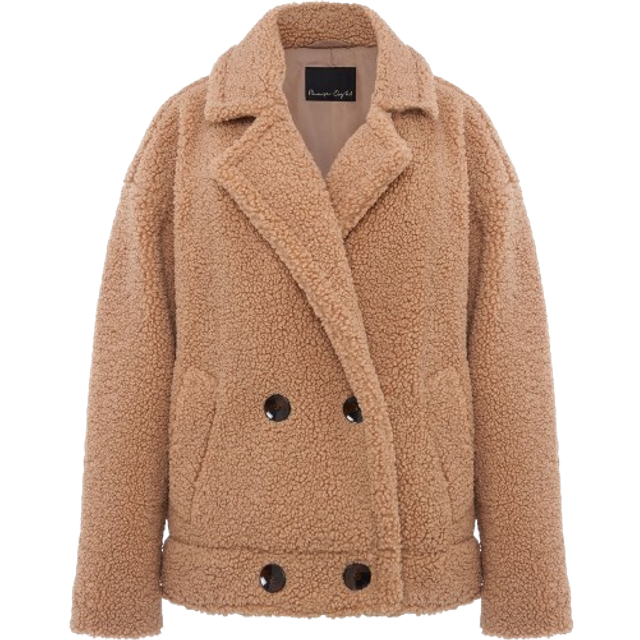 Phase Eight Women's Kelsey Short Teddy Coat - Camel