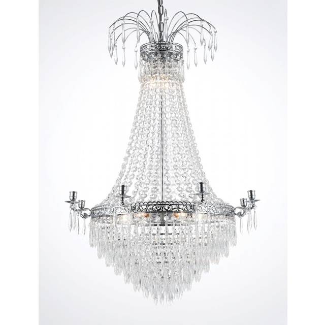 Norrsken Design - Empire Classic Ø65 - Kristallkrona - Silver