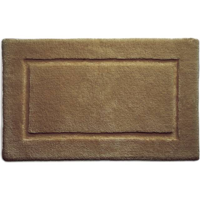 Dithusan Border Rayon Bamboo Bath Mat - Latte (80 x 50cm)