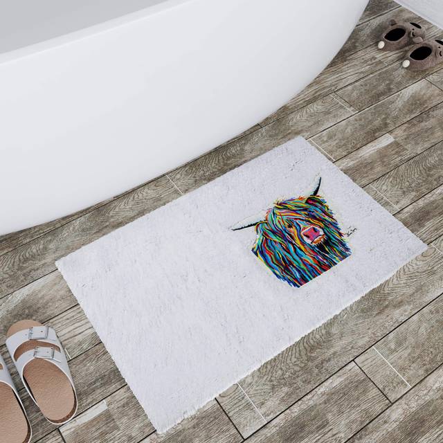 Croydex Steven Brown Angus Mcmoo Bathmat - One Colour