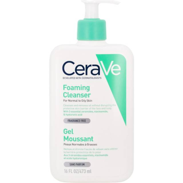 CeraVe - Foaming Cleanser For Normal To Oily Skin - 473ml