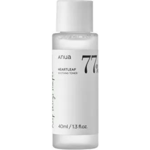 Anua Heartleaf 77% Soothing Toner 40ml Bottle