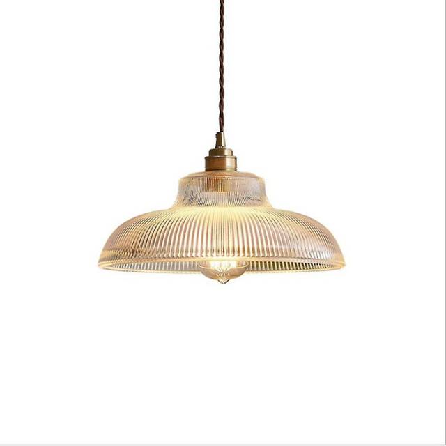 Retro Restaurant Bar Chandelier Brass Glass Vintage Dining Room Table Chandelier