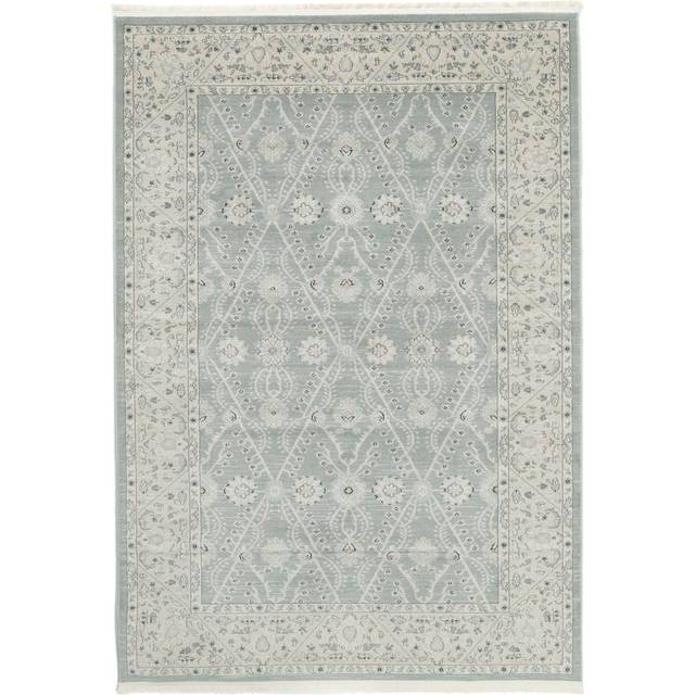 Ziegler Madison Matta - Ljusblå / Krämbeige 200x300