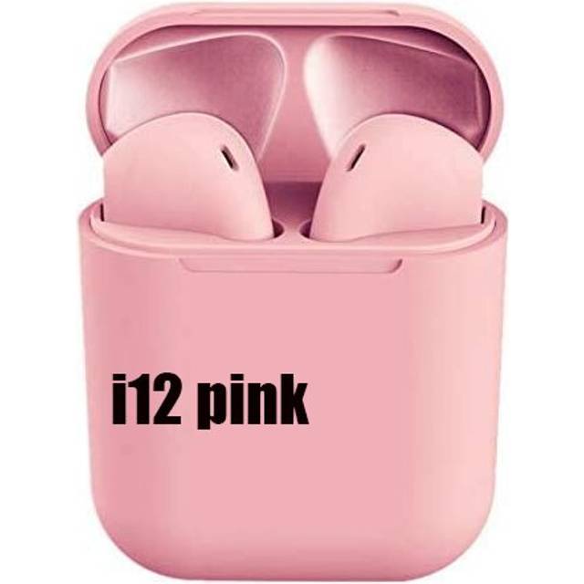 (a-Pink) Best TWS Wireless Earphones Bluetooth 5.0 Earphone Matte Macaron Earbuds With Mic  Headset Headphones mini 2 i12 i9S  TWS