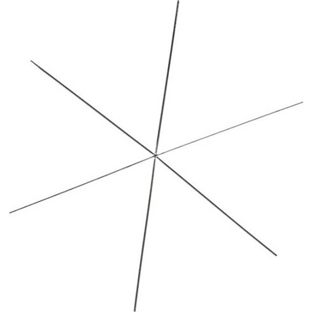The Beadsmith Wire Snowflake  45 inches  08mm Diameter  7 Pieces per Pack  Wire Forms Ideal for Personalized Creation with Bea