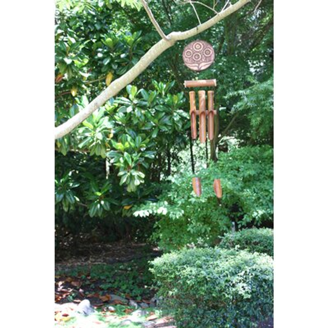 Natural Sunflower Harmony Wind Chime