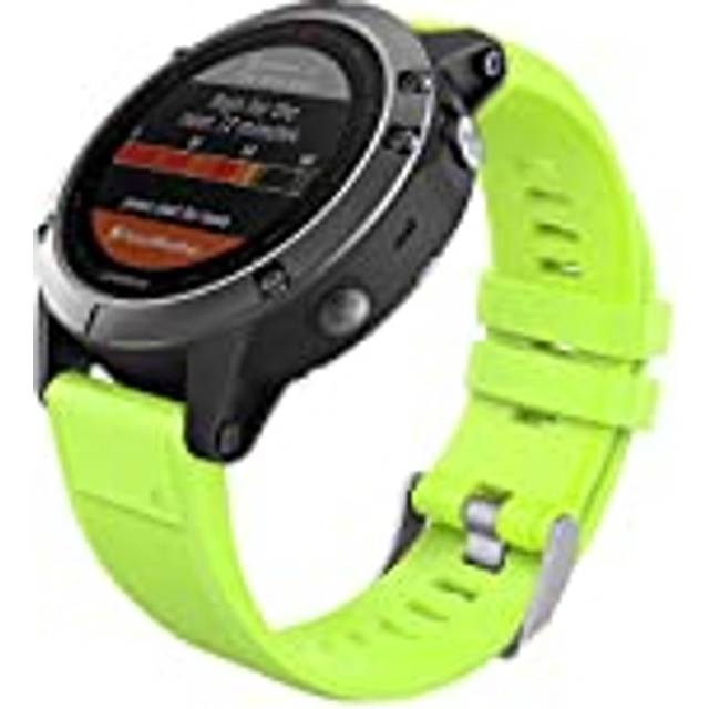 Strap Compatible with Garmin Fenix 7/6/6 Pro/5/5 Plus/Epix Gen 2/Forerunner 955/945/935/Instinct/Instinct 2, Quick Fit 22mm Silicone Replacement Sport