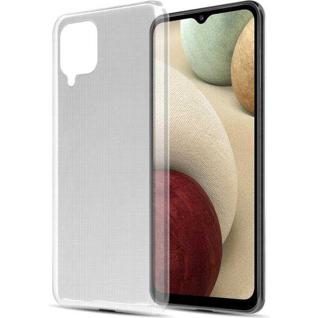 Cadorabo Case for Samsung Galaxy A12 / M12 Cover Transparent Protection TPU Silicone Gel