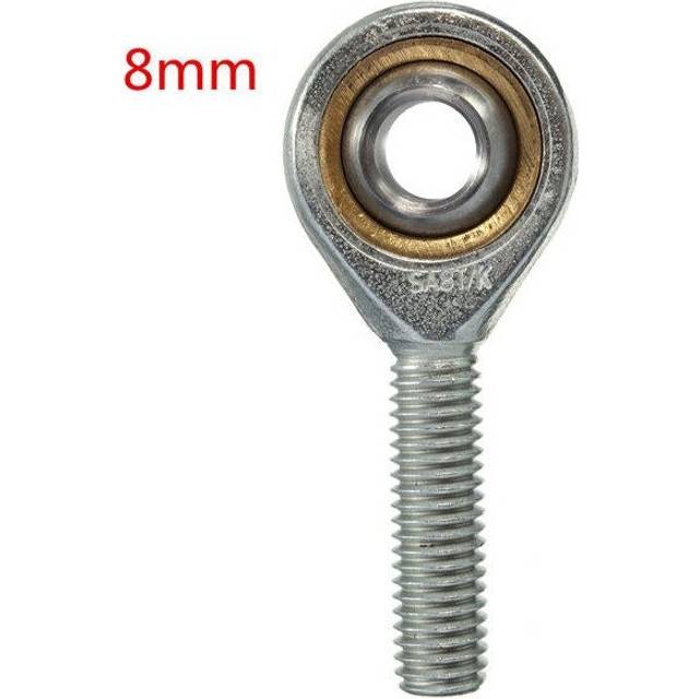 (8mm) 6mm-18mm Male Thread Rod End Joint Bearing Spherical Oscillating Bearing CNC Parts 5pcs
