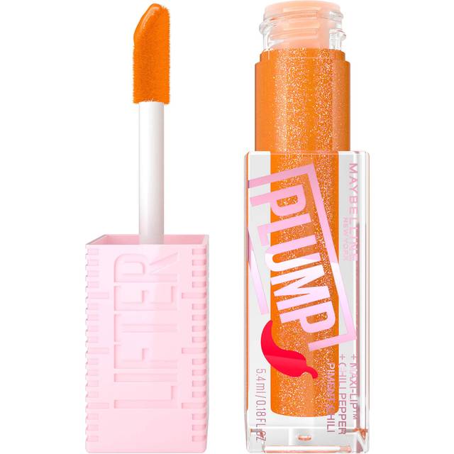 Maybelline Lifter Plump Läppglans, 008 Hot Honey, 5.4 ml