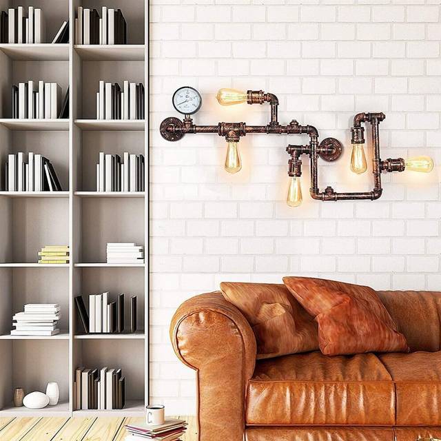 Rustic / Lodge Country Wall Lamps & Sconces Metal Wall Light 110-120V 220-240V 40 W / E26 / E27