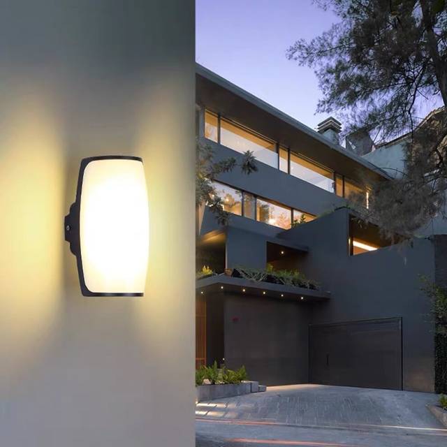 Outdoor Wall Lights Waterproof Wall-mounted Outdoor Wall Lights Outdoor Iron Wall Light 110-120V 220-240V 10 W