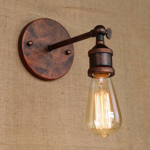 Rustic / Lodge Wall Lamps Wall Sconces Metal Wall Light 220V 110V 40W