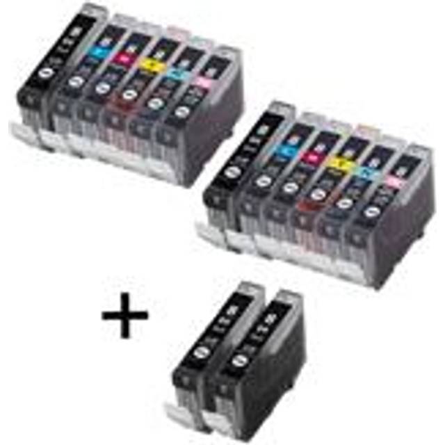 Compatible Canon PIXMA iP6600 Printer Ink Cartridges (14 Pack) -0620B001 Multipack