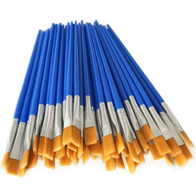 30 Pieces Same Size Fine Nylon Hair Paint Brushes For Drawing watercolor brushes paint brushes pen for artist suppliers