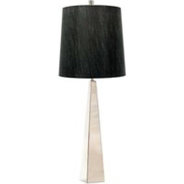 Elstead - Ascent Table Lamp with Round Tapered Shade, Polished Nickel