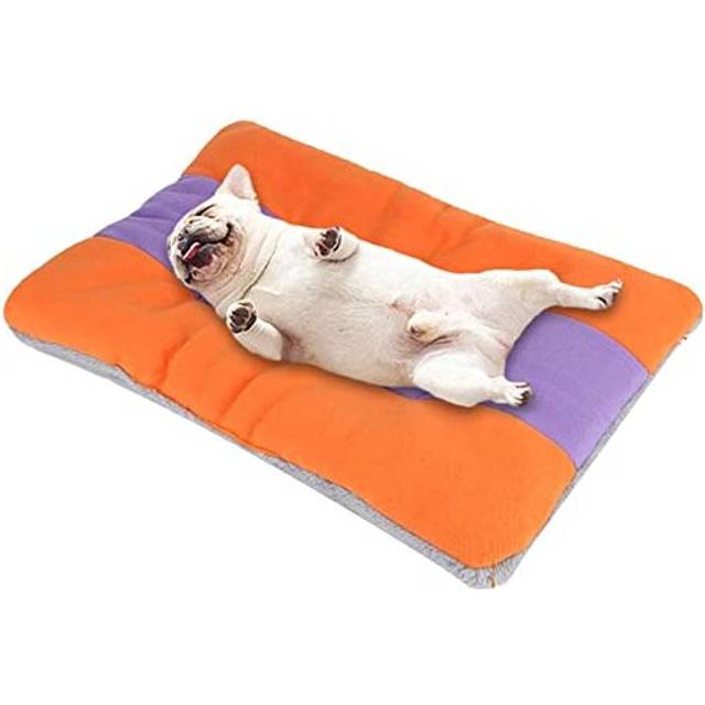 Dog Crate Mattress,Large Orthopedic Dog Bed,Pet Cushion Reversible Washable XL Dog Bed Medium Calming Fluffy Dog Cat Mat (110 * 90cm)
