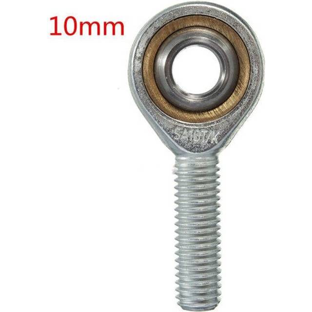 (10mm) 6mm-18mm Male Thread Rod End Joint Bearing Spherical Oscillating Bearing CNC Parts 5pcs