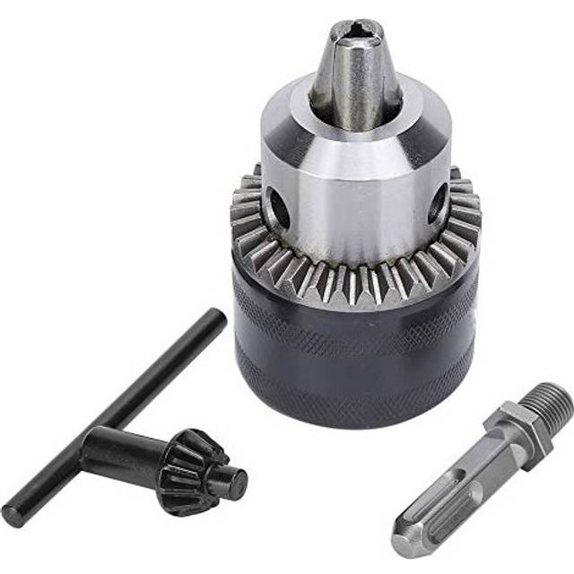 3.0-16MM 1/2-20UNF Drill Chuck Adapter Kit, UNF Key Type Electric Drill Chuck with SDS Electric Hammer Square Shank Adapter