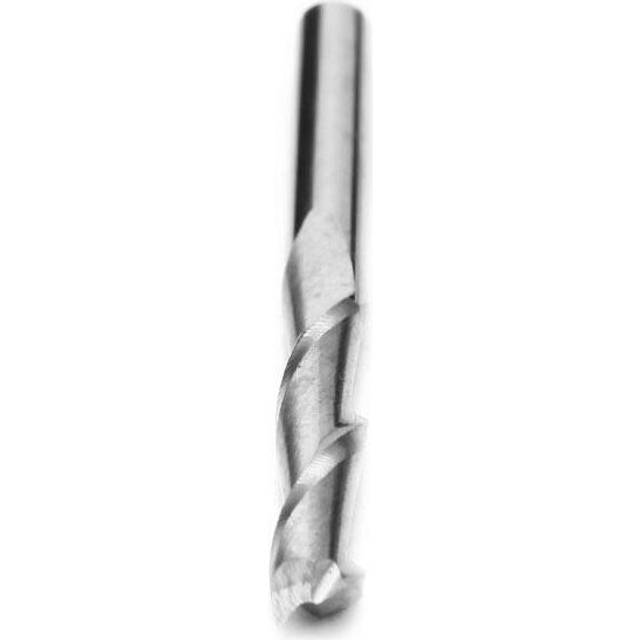 3.175mm 2 Flute 17mm Carbide Spiral Bit End Mill Router CNC Cutting Tool