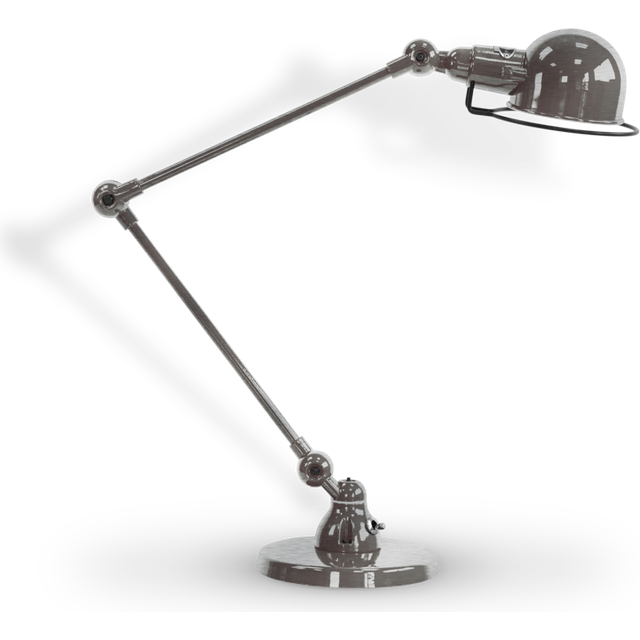 Jieldé - Lampe de table Signal - Métal - Acier inoxydable brossé - Designer Jean-Louis Domecq - 30 x 51 x 21 cm