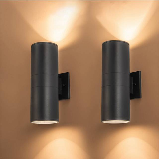 LED Nordic Style Flush Mount Wall Lights Outdoor Wall Lights Outdoor Shops / Cafes Iron Wall Light Generic