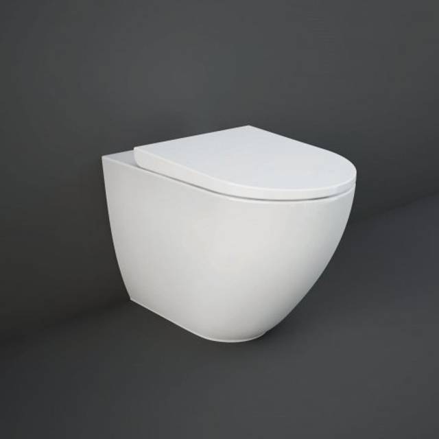 RAK Des Soft Close Urea Toilet Seat White - DESSC3901WH