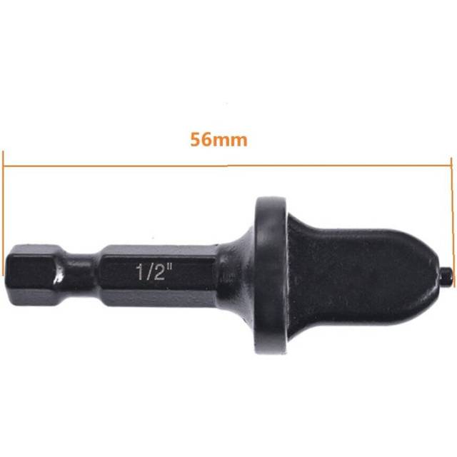 (1/2) 1/4 Inch Hex Handle Tube Expander High Carbon Steel Electric Reamer Copper Pipe Drill Rotary Tool