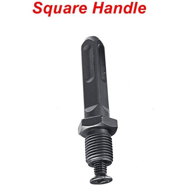 (Square Handle) High Speed Wood Separator Spiral Cone Household Firewood Splitter Drill Bit