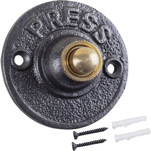 Electric Push Button - Black (12.3cm H X 9.5cm W X 3cm D)
