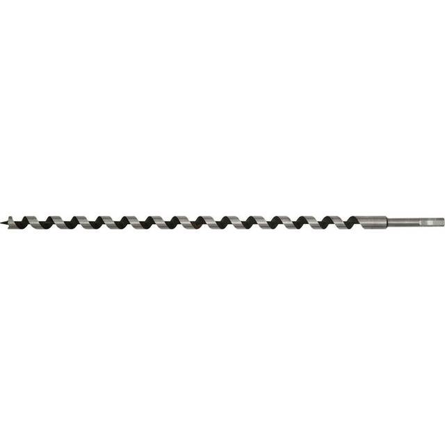 18 x 600mm Hardened Auger Wood Drill Bit - Hexagonal Shank - Woodwork Timber