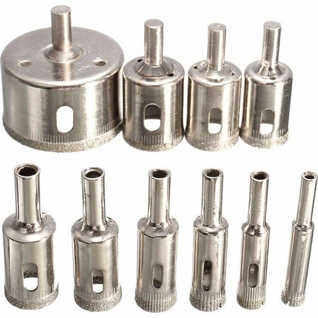 1pc 3mm-160mm Diamond Drill Bits Coated Hss Drill Bit Tile Marble Glass Ceramic Hole Saw Drilling Bits  Extractor Remover Tools