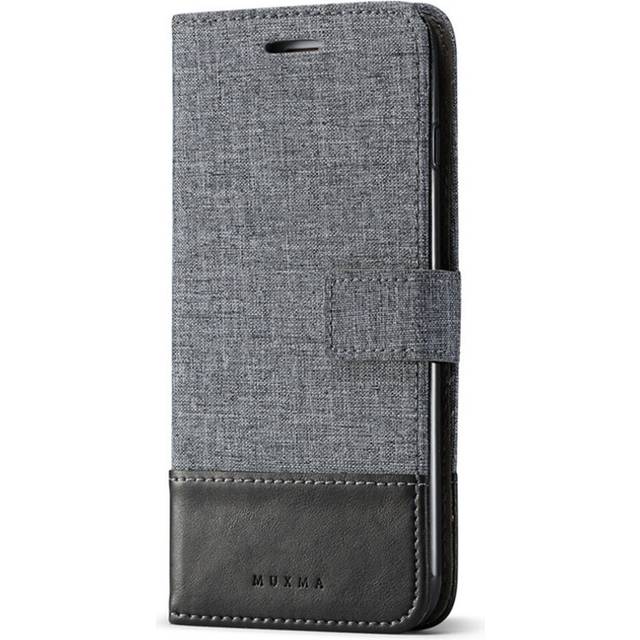 Wallet PU Leather Phone Case for IPhone 12 Pro Max Fashionable Solid Canvas Pattern
