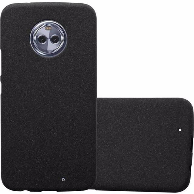 (FROST BLACK) Cadorabo Case for Motorola MOTO X4 case cover