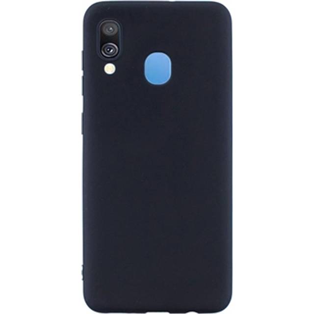 Anti-Fingeravtryck Matt Samsung Galaxy A40 TPU-skal - Svart