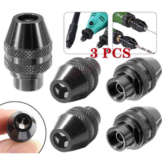 Dremel 4486 Keyless Chuck Ideal For 0.4mm To 3.2mm Shank Rotary Tool