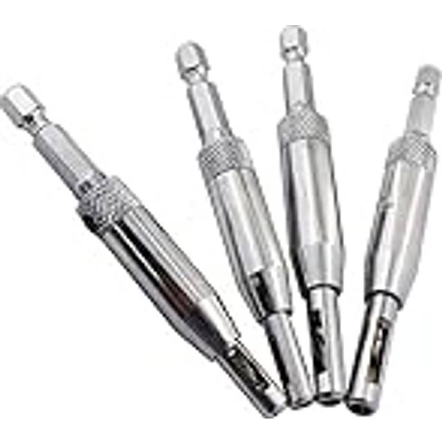 4Pcs HSS Door Window Cabinet Self Centering Hinge Drill Bits Set Center Hinge Drill Bit Mill Tool for Opening Hole-2mm 2.8mm 3.5mm 4.5mm