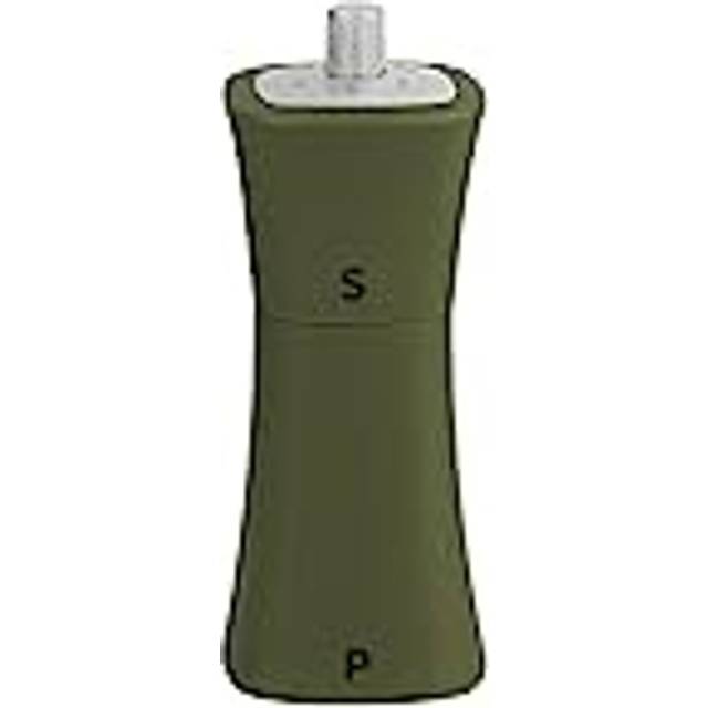 SP-9174RD 2-in-1 Salt Shaker and Pepper Mill, Plastic, Clay Red