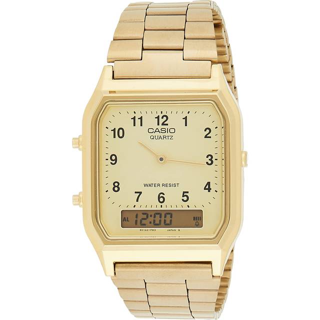 Casio male E-Data-Bank analog - digital casual quartz watch Overseas shipping AQ-230GA-9B