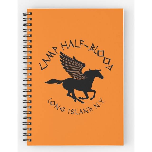 Spiral Notebook Camp Half-Blood A5 120 Pages