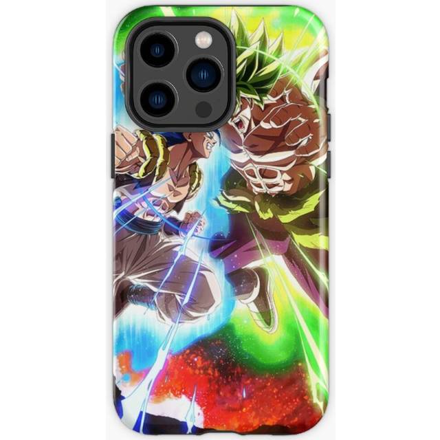 Phone Case Gogeta Blue vs Broly for iPhone Samsung 14 13 12 11 Plus Pro Max Galaxy S23 S22 Ultra Note 20 10