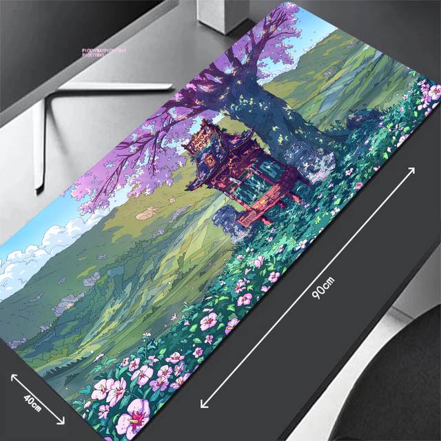 (a-Dark Grey 400x800x2mm) Bright Colors Mouse Pads Gaming Mousepad Gamer Mouse Mat Keyboard Mats Desk Pad Chinese Style Mousepads XXL 90x40cm For Comp