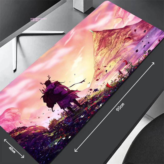 (a-Sky blue 500x1000x3mm) Bright Colors Mouse Pads Gaming Mousepad Gamer Mouse Mat Keyboard Mats Desk Pad Chinese Style Mousepads XXL 90x40cm For Comp