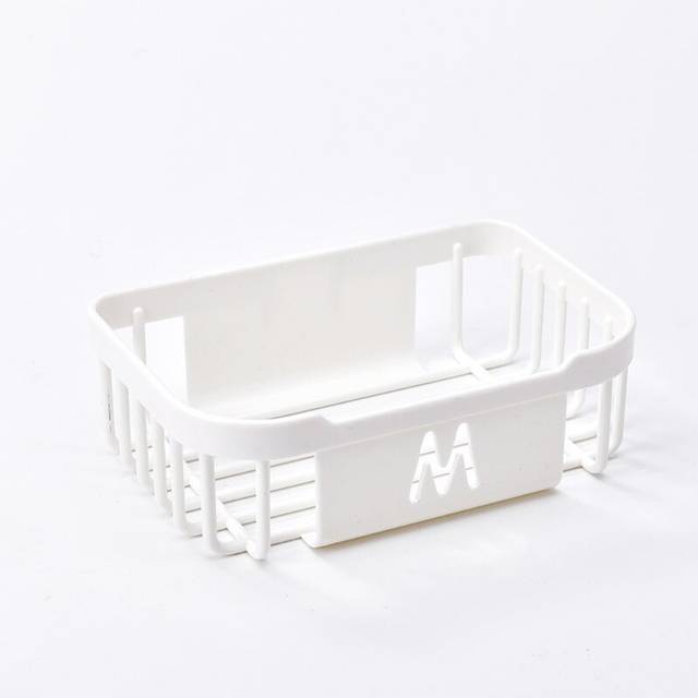 (a-2) Punch-free Toilet Paper Shelf Bathroom Kitchen Tissue Box Wall-mounted Sticker Storage Box Toilet Paper Holder Roll Paper