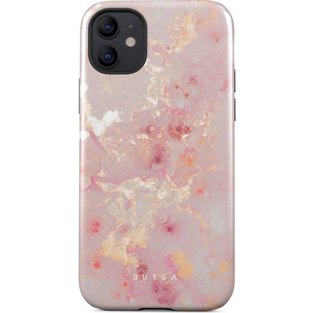 Golden Coral - Pink iPhone 12 Case, Tough (MagSafe) / N/A