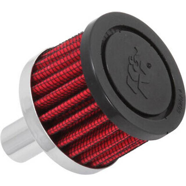 K&N Filters Breather Filter - 16 x 51 x 38mm Chrome Top
